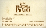 Trattoria al Prato (della Valle) sponsor giornata mondiale drepanocitosi